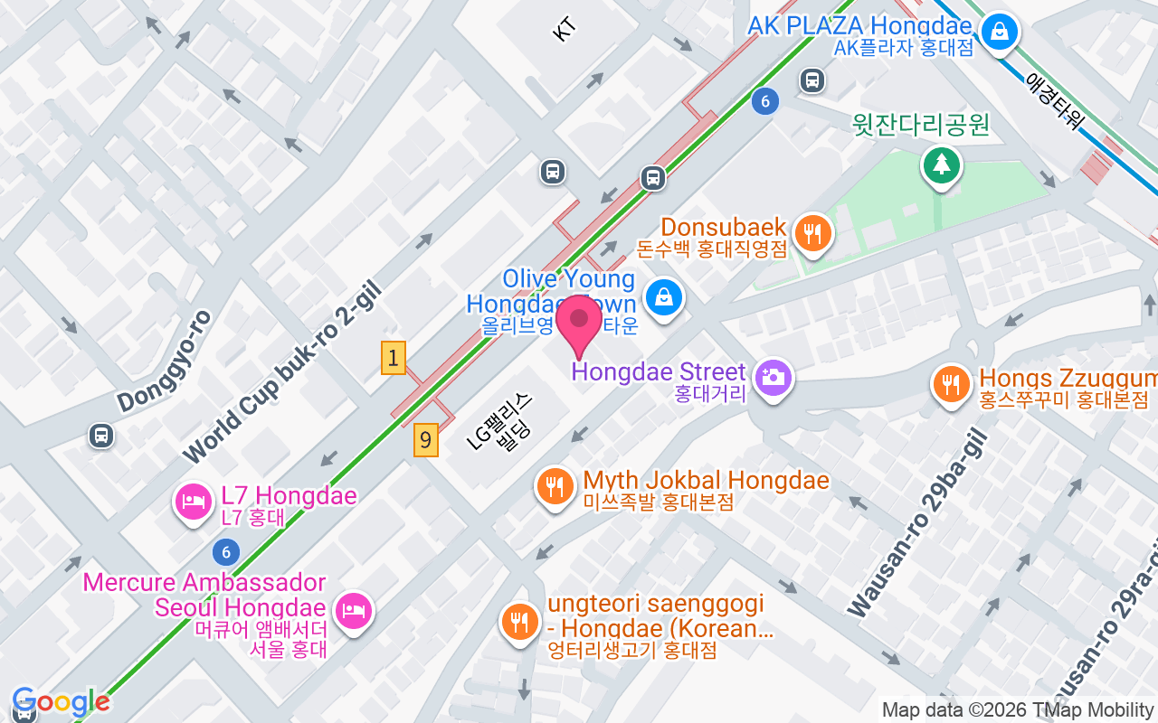 Google rating & map